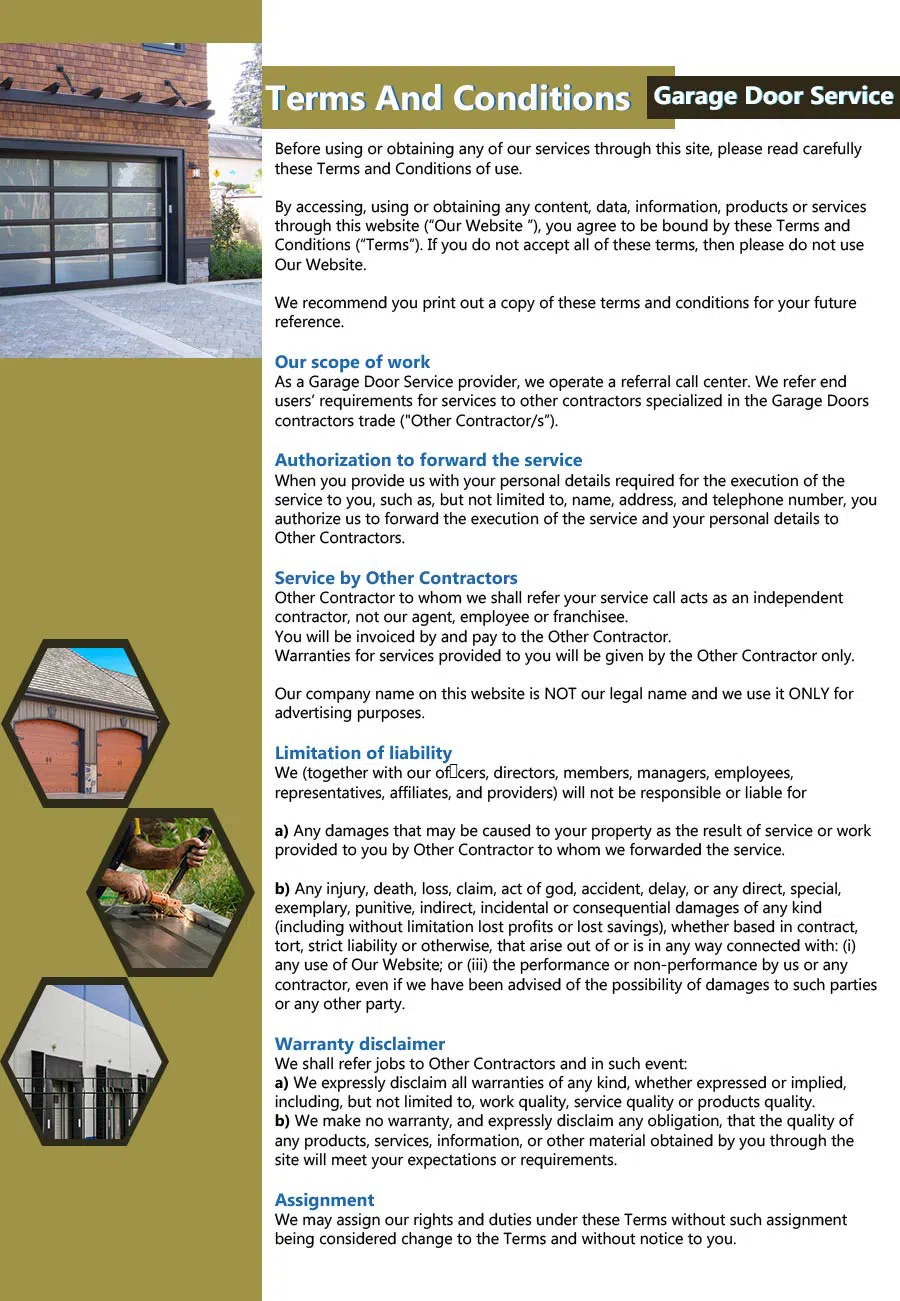 Security Garage Door Repairs Hanson, MA 781-527-2019